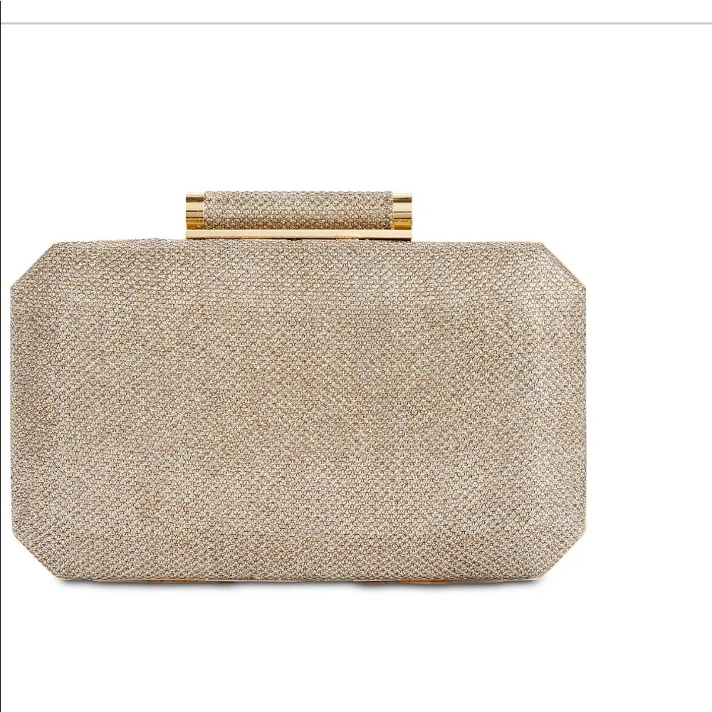 INC International Concepts Lindsay XX Lurex Clutch.